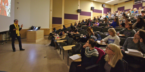Dr. Sasha Welland's Global Feminist Art course at the University of Washington.