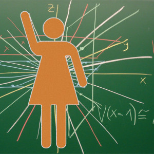 An image created by Wiki Ed for a post about women in science. 