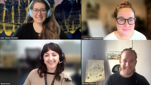 October Speaker Series panelists and moderator