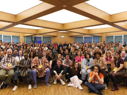 GLAM Wiki Conference 2025 attendees in Lisbon, Portugal