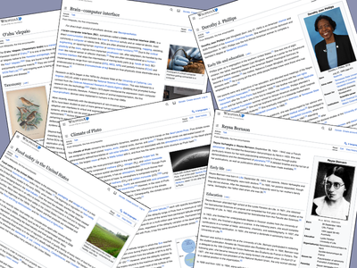 A collection of Wikipedia articles edited by students and scientists.