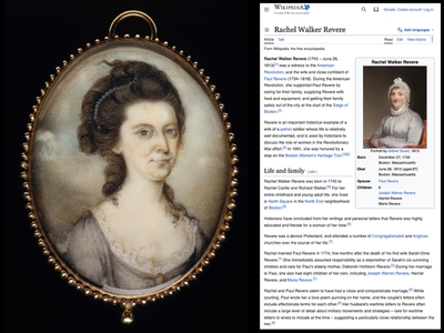 Rachel Walker Revere